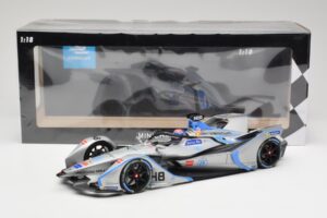 Venturi VFE05 Team Venturi #48 E. Mortara Formula E Season 5 2019 Minichamps 1:18 114180048 Kov – obrázok 6 z 6
