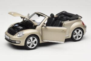 Volkswagen Beetle A5 Kabriolet Šedý Kyosho 1:18 5C3099302P7W Kov – obrázok 2 z 8