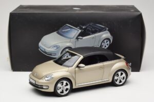 Volkswagen Beetle A5 Kabriolet Šedý Kyosho 1:18 5C3099302P7W Kov – obrázok 8 z 8