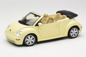 Volkswagen Beetle Kabriolet Žltý Gate 1:18 VW24108 Kov