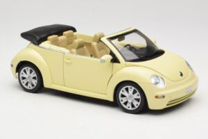 Volkswagen Beetle Kabriolet Žltý Gate 1:18 VW24108 Kov – obrázok 6 z 8