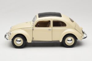 Volkswagen Beetle Type 1 Classic Biely Welly 1:18 18040W Kov – obrázok 4 z 8
