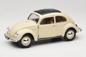 Volkswagen Beetle Type 1 Classic Biely Welly 1:18 18040W Kov