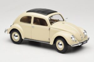 Volkswagen Beetle Type 1 Classic Biely Welly 1:18 18040W Kov – obrázok 6 z 8