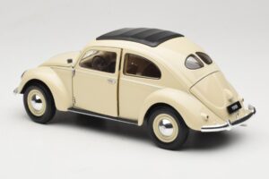 Volkswagen Beetle Type 1 Classic Biely Welly 1:18 18040W Kov – obrázok 7 z 8