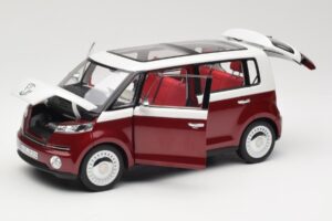 Volkswagen Bulli Minibus Concept Červený & Biely Norev 1:18 7E9099203BL9 Kov – obrázok 2 z 8