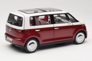 Volkswagen Bulli Minibus Concept Červený & Biely Norev 1:18 7E9099203BL9 Kov – obrázok 3 z 8