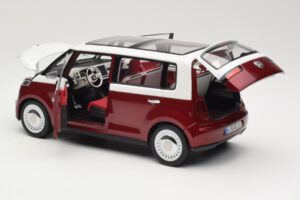 Volkswagen Bulli Minibus Concept Červený & Biely Norev 1:18 7E9099203BL9 Kov – obrázok 5 z 8