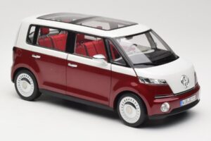 Volkswagen Bulli Minibus Concept Červený & Biely Norev 1:18 7E9099203BL9 Kov – obrázok 6 z 8