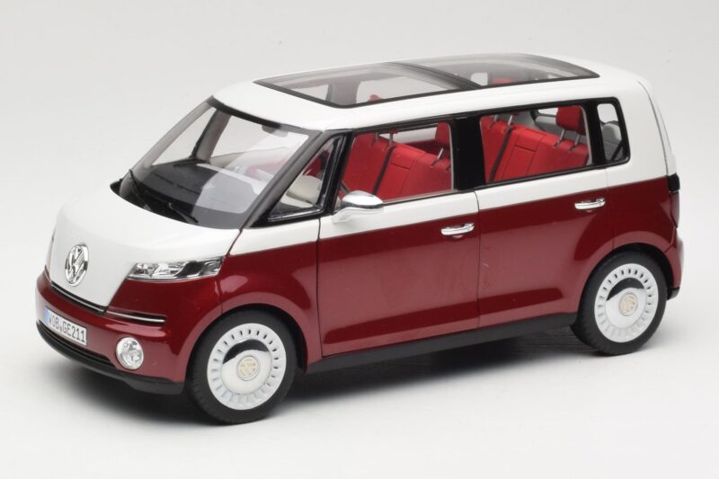 Volkswagen Bulli Minibus Concept Červený & Biely Norev 1:18 7E9099203BL9 Kov