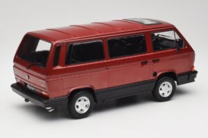 Volkswagen Bus T3 Multivan Magnum Mars Red Metallic KK-Scale 1:18 KKDC180991 Kov – obrázok 2 z 6