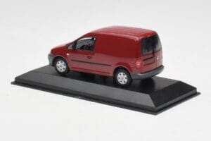 Volkswagen Caddy 2K Tmavo Červený Minichamps 1:43 CADDY004 Kov – obrázok 3 z 4