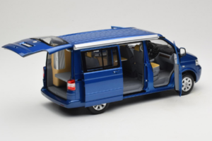 Volkswagen California T4 Ravenna Blue Metallic Norev 1:18 188607 Kov – obrázok 2 z 8