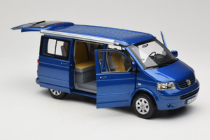 Volkswagen California T4 Ravenna Blue Metallic Norev 1:18 188607 Kov – obrázok 5 z 8