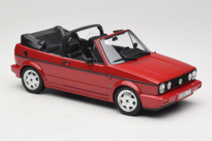 Volkswagen Golf Mk1 Kabriolet Červený Norev 1:18 188626 Kov – obrázok 4 z 6