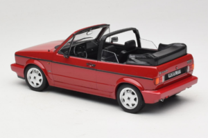 Volkswagen Golf Mk1 Kabriolet Červený Norev 1:18 188626 Kov – obrázok 5 z 6