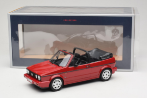 Volkswagen Golf Mk1 Kabriolet Červený Norev 1:18 188626 Kov – obrázok 6 z 6