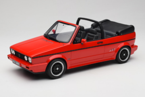 Volkswagen Golf Mk1 Kabriolet Sportline Červený Otto 1:12 G095 Živica
