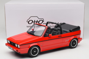 Volkswagen Golf Mk1 Kabriolet Sportline Červený Otto 1:12 G095 Živica – obrázok 6 z 6
