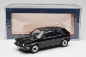 Volkswagen Golf CL Mk2 Čierny Norev 1:18 188554 Kov – obrázok 8 z 8