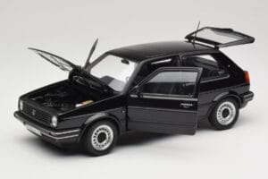 Volkswagen Golf CL Mk2 Čierny Norev 1:18 188554 Kov – obrázok 2 z 8