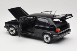 Volkswagen Golf CL Mk2 Čierny Norev 1:18 188554 Kov – obrázok 5 z 8