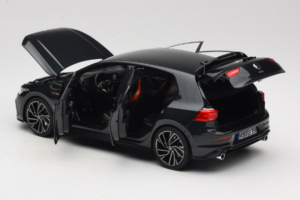 Volkswagen Golf GTI Mk8 Čierny Metallic Norev 1:18 188591 Kov – obrázok 5 z 8