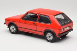 Volkswagen Golf GTI Mk1 Červený Solido 1:18 8166 Kov – obrázok 7 z 8