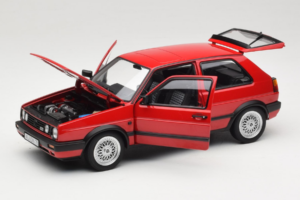 Volkswagen Golf GTI Mk2 Červený Norev 1:18 188438 Kov – obrázok 2 z 8