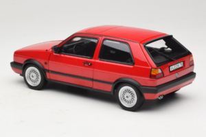 Volkswagen Golf GTI Mk2 Červený Norev 1:18 188438 Kov – obrázok 7 z 8