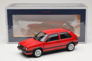Volkswagen Golf GTI Mk2 Červený Norev 1:18 188438 Kov – obrázok 8 z 8