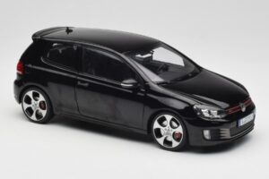 Volkswagen Golf GTI Mk6 Čierny Norev 1:18 188502 Kov – obrázok 6 z 8