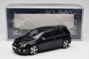 Volkswagen Golf GTI Mk6 Čierny Norev 1:18 188502 Kov – obrázok 8 z 8