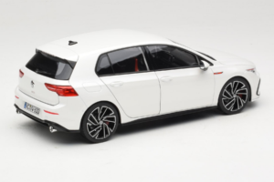 Volkswagen Golf GTI Mk8 White Metallic Norev 1:18 188593 Kov – obrázok 3 z 8
