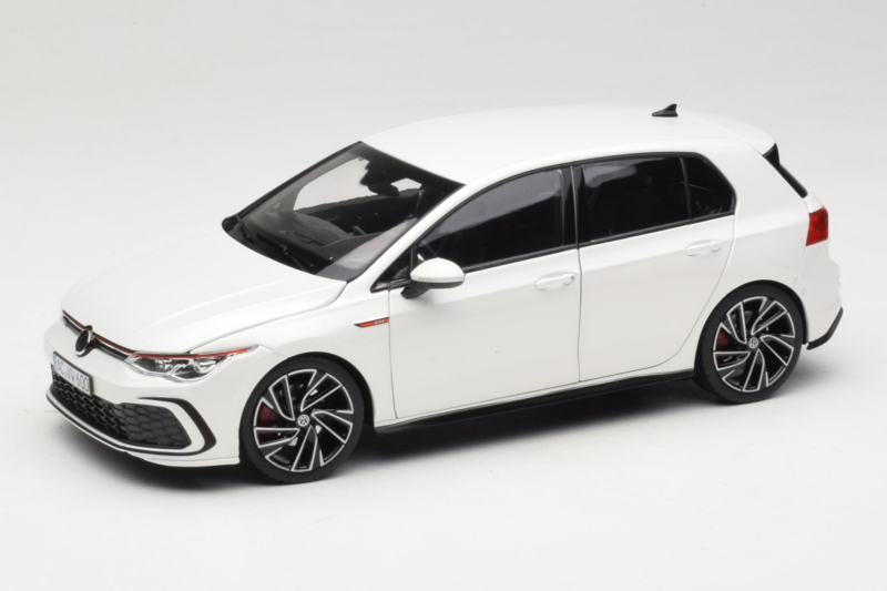 Volkswagen Golf GTI Mk8 White Metallic Norev 1:18 188593 Kov