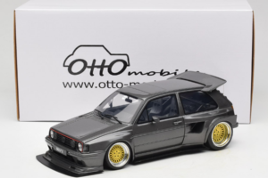 Volkswagen Golf Mk2 Khyzyl Saleem Šedý Otto 1:18 OT476 Živica – obrázok 6 z 6