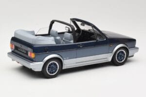 Volkswagen Golf Mk1 Kabriolet Bel Air Blue Metallic Norev 1:18 188404 Kov – obrázok 2 z 6