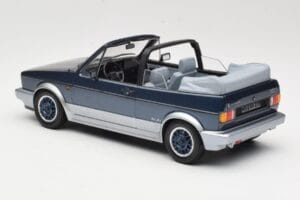 Volkswagen Golf Mk1 Kabriolet Bel Air Blue Metallic Norev 1:18 188404 Kov – obrázok 5 z 6