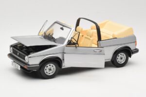 Volkswagen Golf Mk1 Kabriolet Strieborný Sun Star 1:18 VW004 Kov – obrázok 2 z 8