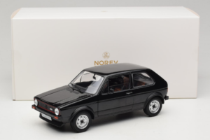 Volkswagen Golf Mk1 GTI Čierny Norev 1:18 188487 Kov – obrázok 8 z 8