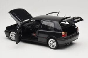 Volkswagen Golf Mk3 GTI Black Metallic Norev 1:18 188415 Kov – obrázok 5 z 8
