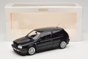 Volkswagen Golf Mk3 GTI Black Metallic Norev 1:18 188415 Kov – obrázok 8 z 8