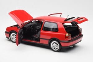 Volkswagen Golf Mk3 GTI Flash Red Norev 1:18 188418 Kov – obrázok 5 z 8