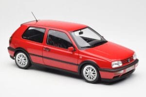 Volkswagen Golf Mk3 GTI Flash Red Norev 1:18 188418 Kov – obrázok 6 z 8
