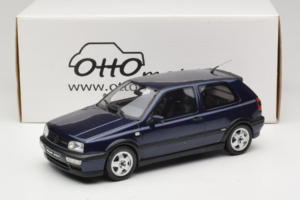 Volkswagen Golf Mk3 VR6 Tmavomodrý Otto 1:18 OT046 Živica – obrázok 6 z 6