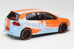 Volkswagen Golf Mk5 Zender Gulf Norev 1:18 188454 Kov – obrázok 3 z 8