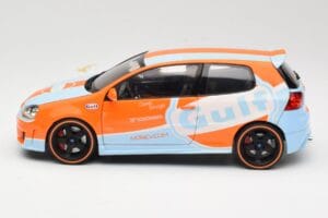 Volkswagen Golf Mk5 Zender Gulf Norev 1:18 188454 Kov – obrázok 4 z 8