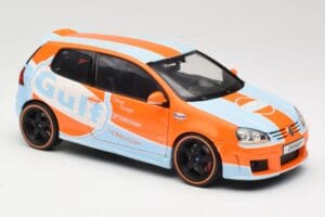 Volkswagen Golf Mk5 Zender Gulf Norev 1:18 188454 Kov – obrázok 6 z 8