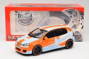 Volkswagen Golf Mk5 Zender Gulf Norev 1:18 188454 Kov – obrázok 8 z 8