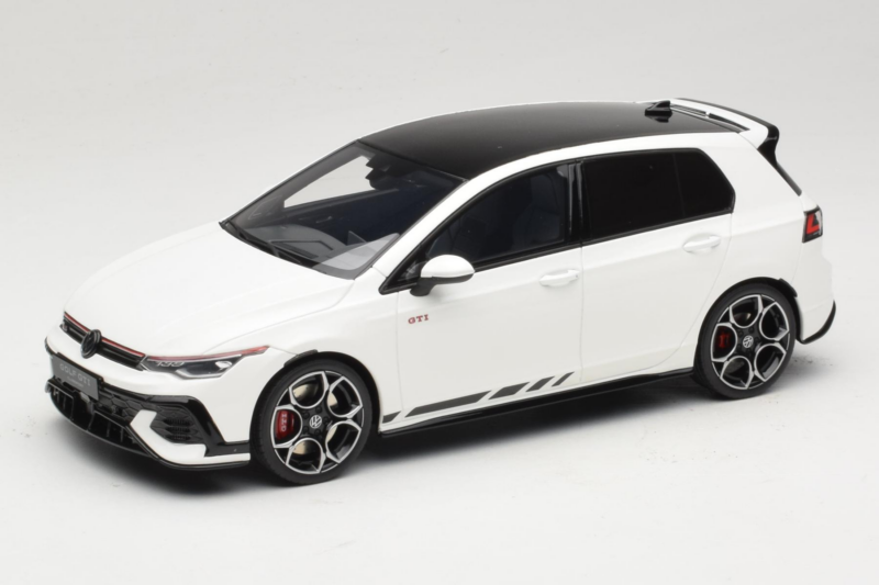 Volkswagen Golf Mk8 GTI Clubsport Pure White Otto 1:18 OT1221 Živica